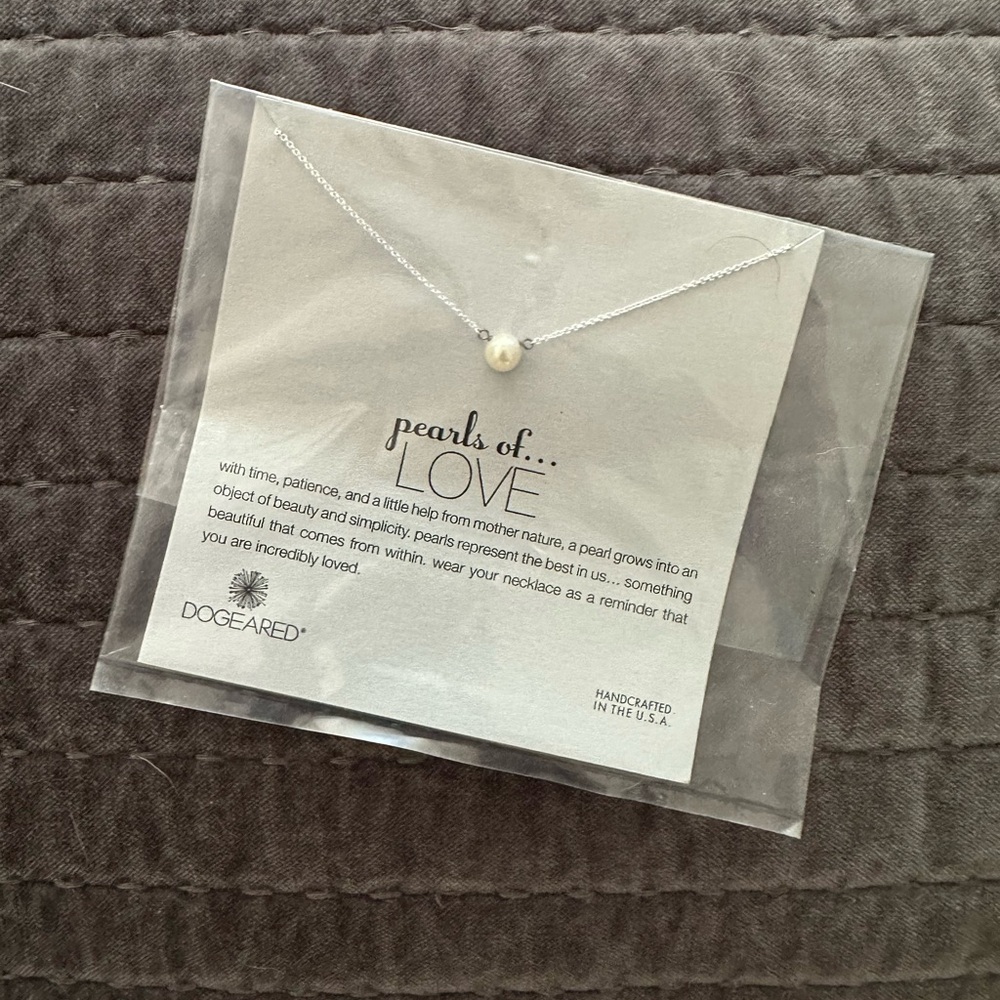 Dogeared Pearls of Love Necklace
